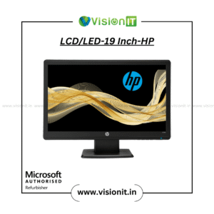 HP 19-Inch Refurbished LCD/LED Monitor | Vibrant Display | Durable & Affordable