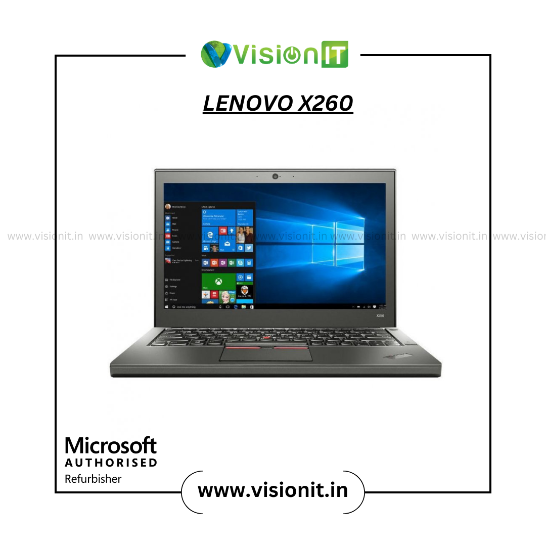 Lenovo ThinkPad X260 |Intel Core i5|6th Gen | Custom RAM & SSD with Preloaded Windows 10 Pro | Compact & Durable Business Laptop - Image 2