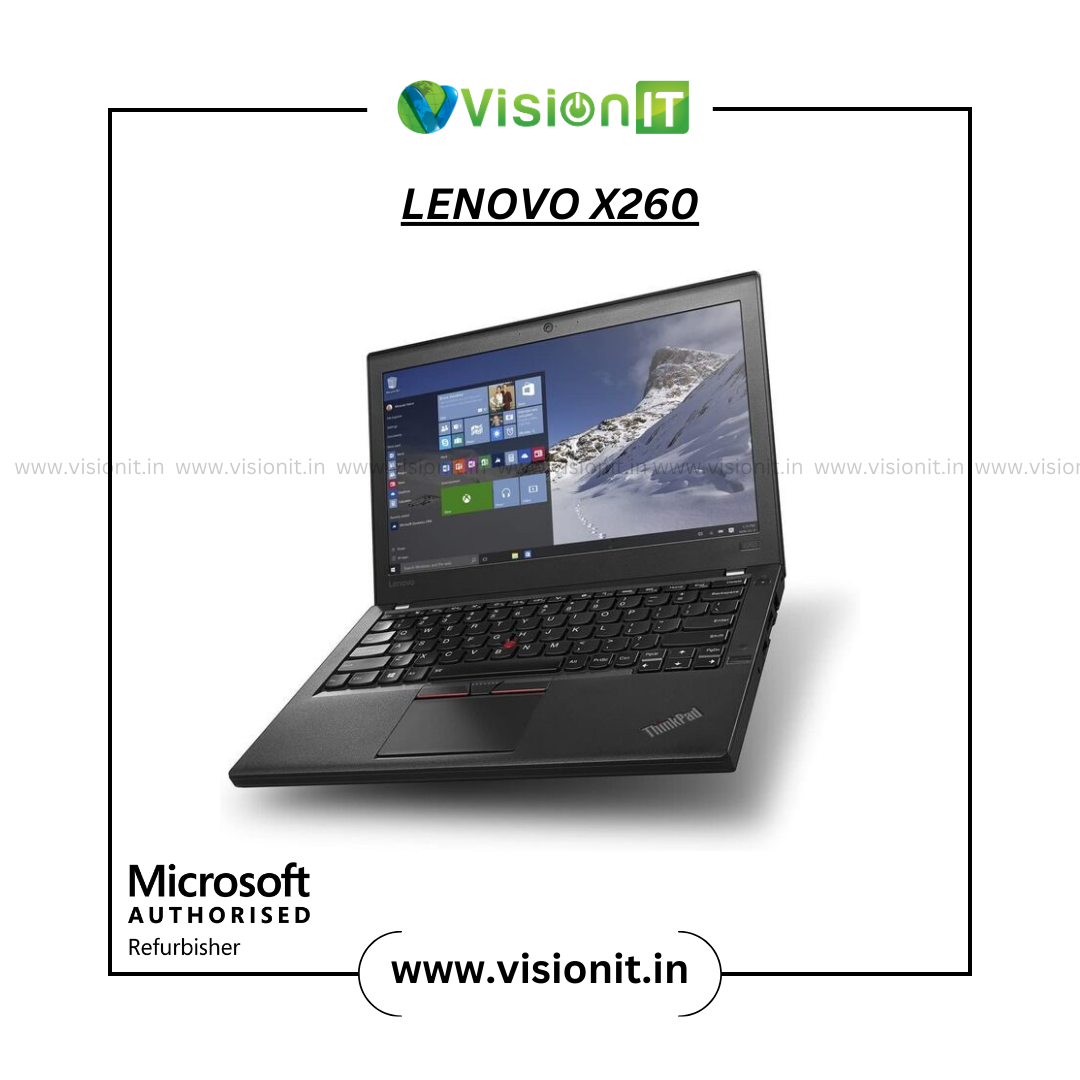 Lenovo ThinkPad X260 |Intel Core i5|6th Gen | Custom RAM & SSD with Preloaded Windows 10 Pro | Compact & Durable Business Laptop - Image 3