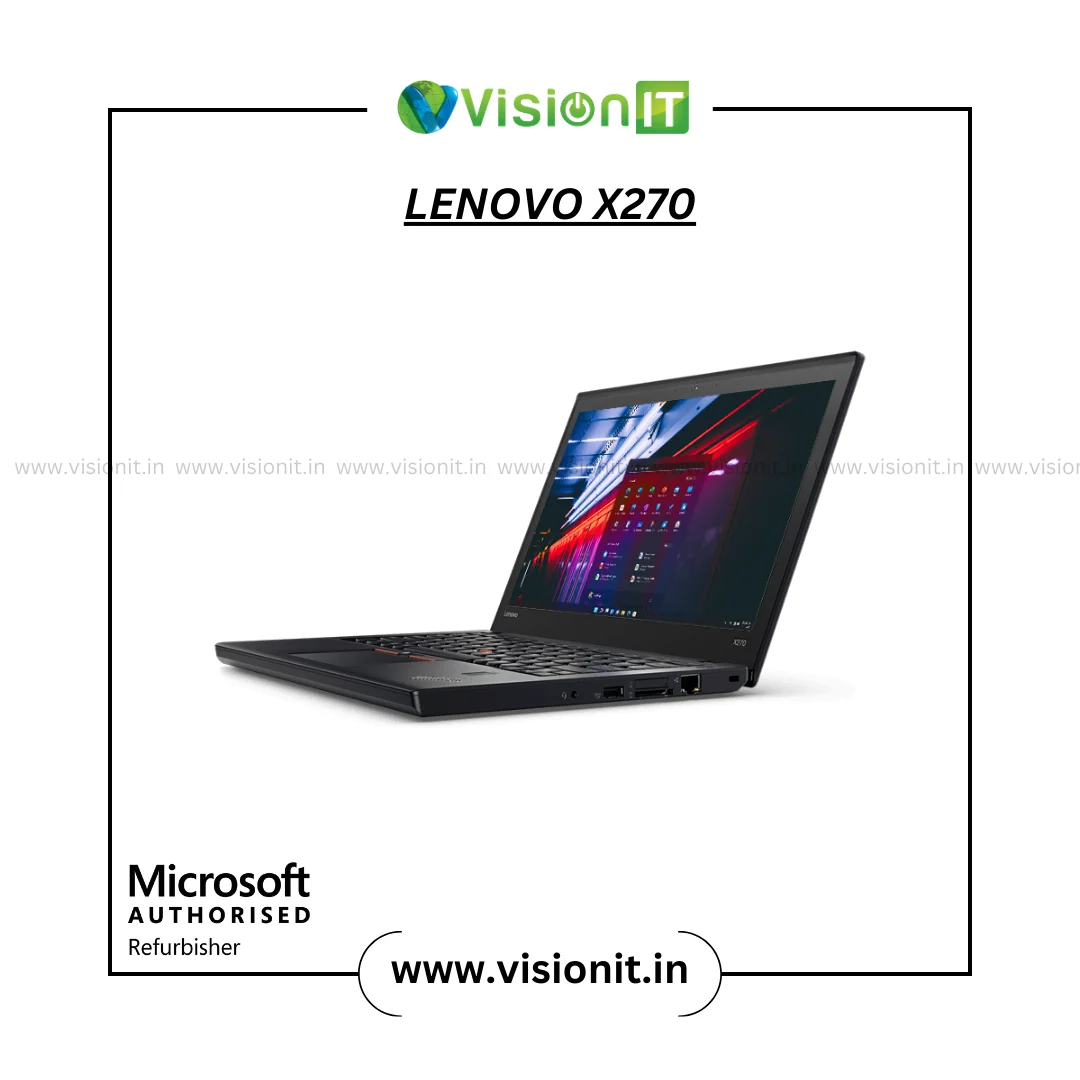 Lenovo ThinkPad X270 | Core i5 7th Gen | Preloaded Win 10 Pro | Custom RAM & SSD | Lightweight Business Laptop