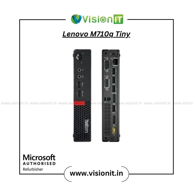 Lenovo ThinkCentre M710q / M910q Tiny PC 7th Gen Intel Core i3/i5/i7 Compact Powerhouse for Office, Home & Everyday Use - Image 2