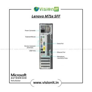 Lenovo ThinkCentre M71e SFF PC | 2nd Gen Core i3/i5/i7 | Budget Friendly Small Form Factor Desktop for Everyday Use