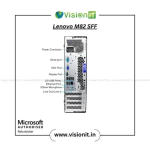 Lenovo ThinkCentre M72/M82 SFF PC | 3rd Gen Core i3/i5 | Compact Desktop Ideal for Office, School & Home Environments