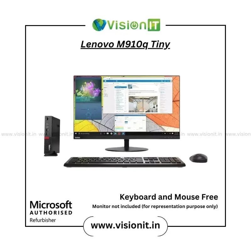 Lenovo ThinkCentre M710q / M910q Tiny PC 7th Gen Intel Core i3/i5/i7 Compact Powerhouse for Office, Home & Everyday Use - Image 3