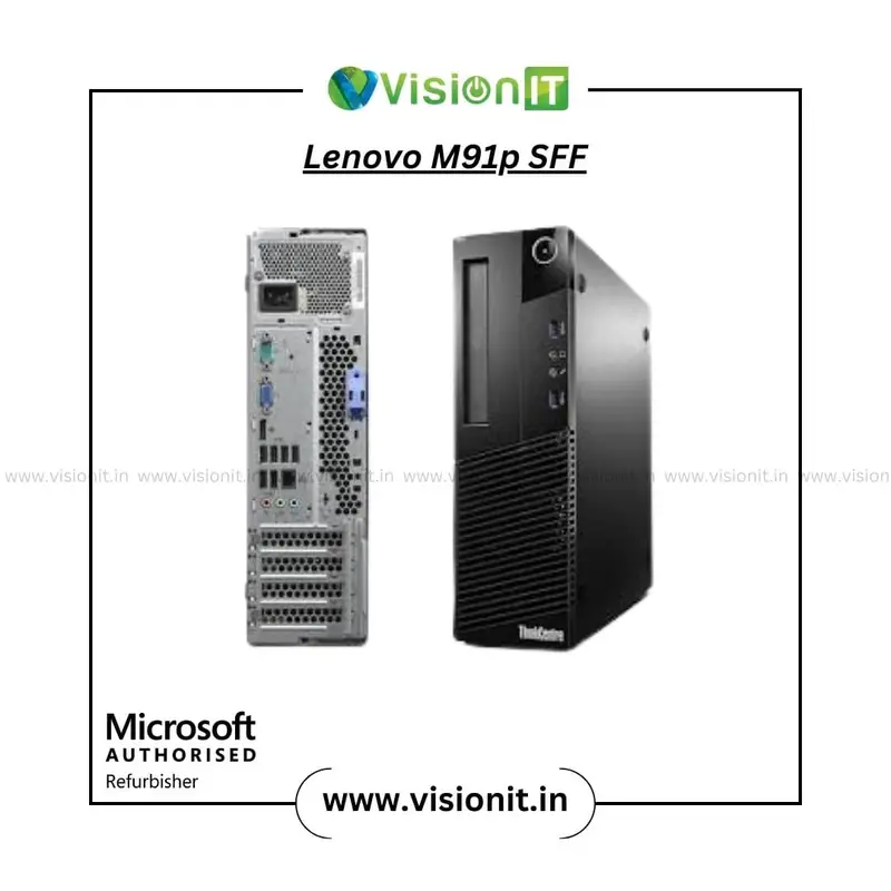 Lenovo ThinkCentre M91p SFF PC | 2nd Gen Core i3/i5/i7 | Compact Desktop for Home, Office & Education Use - Image 3