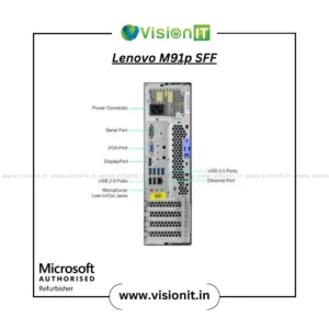 Lenovo ThinkCentre M91p SFF PC | 2nd Gen Core i3/i5/i7 | Compact Desktop for Home, Office & Education Use