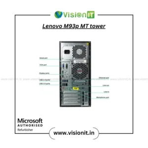Lenovo ThinkCentre M93p MT PC| 4th Gen Core i3/i5/i7| High|Performance MicroTower for Heavy Office, Design & Creative Tasks