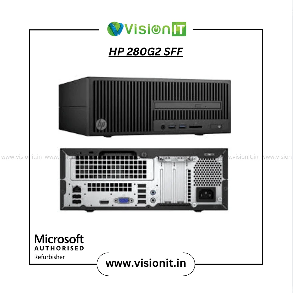 HP 280 G2 SFF PC | 6th Gen Intel Core i3/i5/i7 | Compact & Reliable Business Desktop for Everyday Computing Tasks