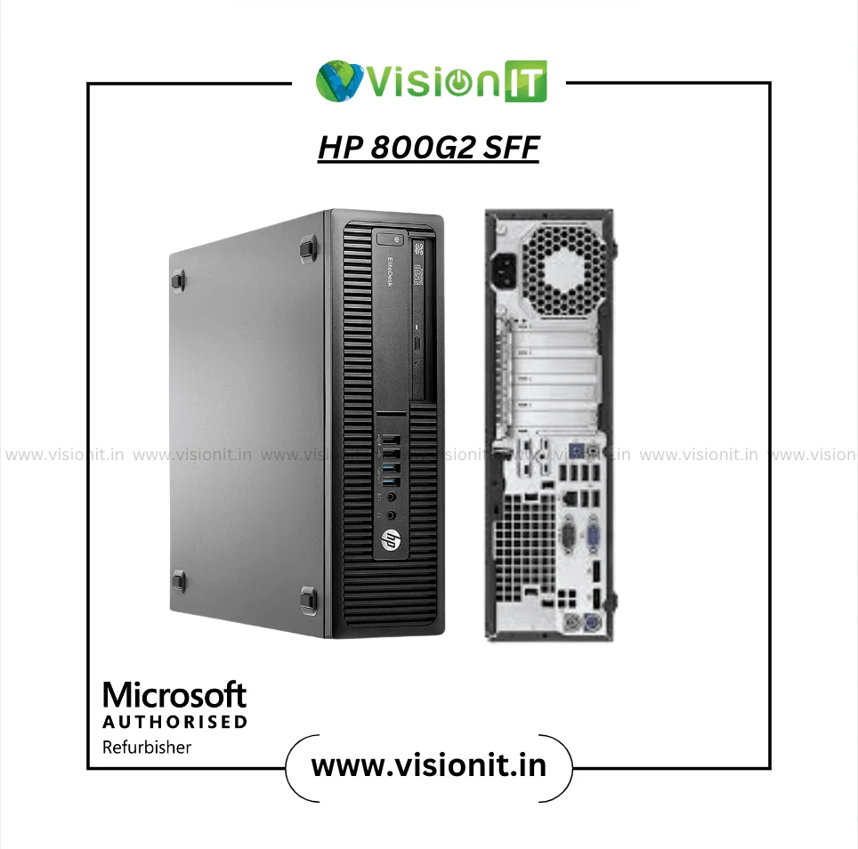 HP EliteDesk 800 G2 SFF PC | 6th Gen Intel Core i3/i5/i7 | Compact Business Desktop for Smooth & Efficient Daily Operations