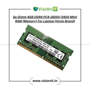So-Dimm  4GB DDR4 PC4-19200 (2400 Mhz) RAM (Memory) For Laptop