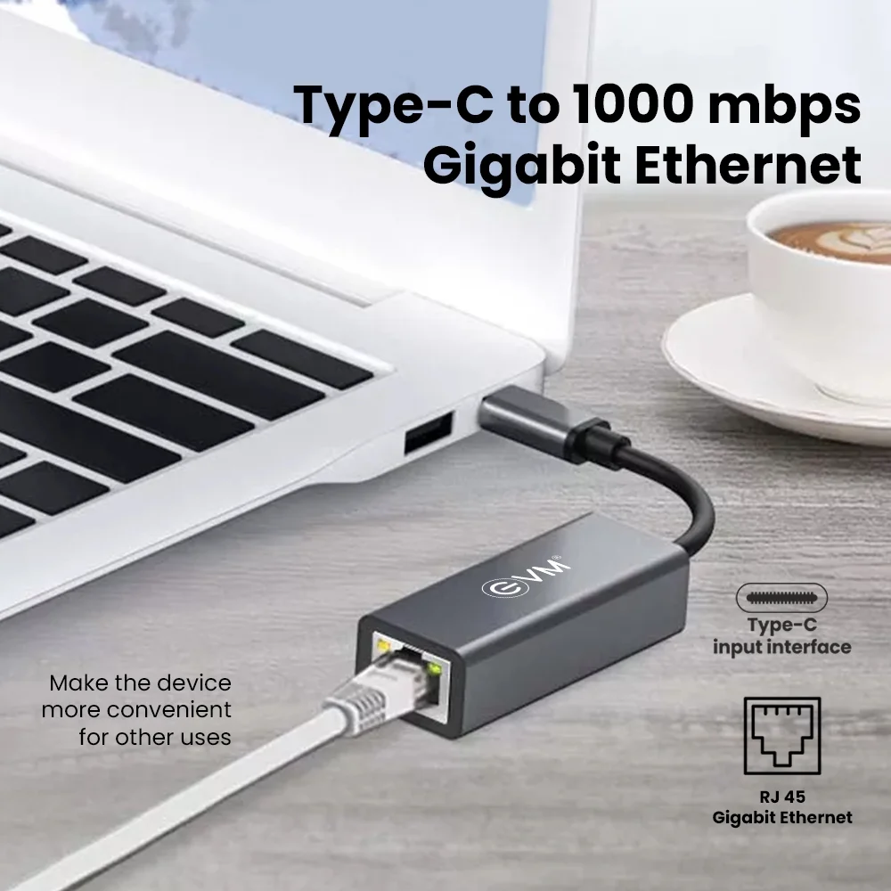 Type-C to 1000 mbps Gigabit Ethernet - Image 2