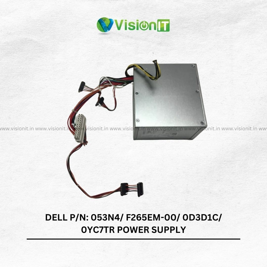DELL P/N: 053N4/ F265EM-00/ 0D3D1C/ 0YC7TR POWER SUPPLY - Image 2