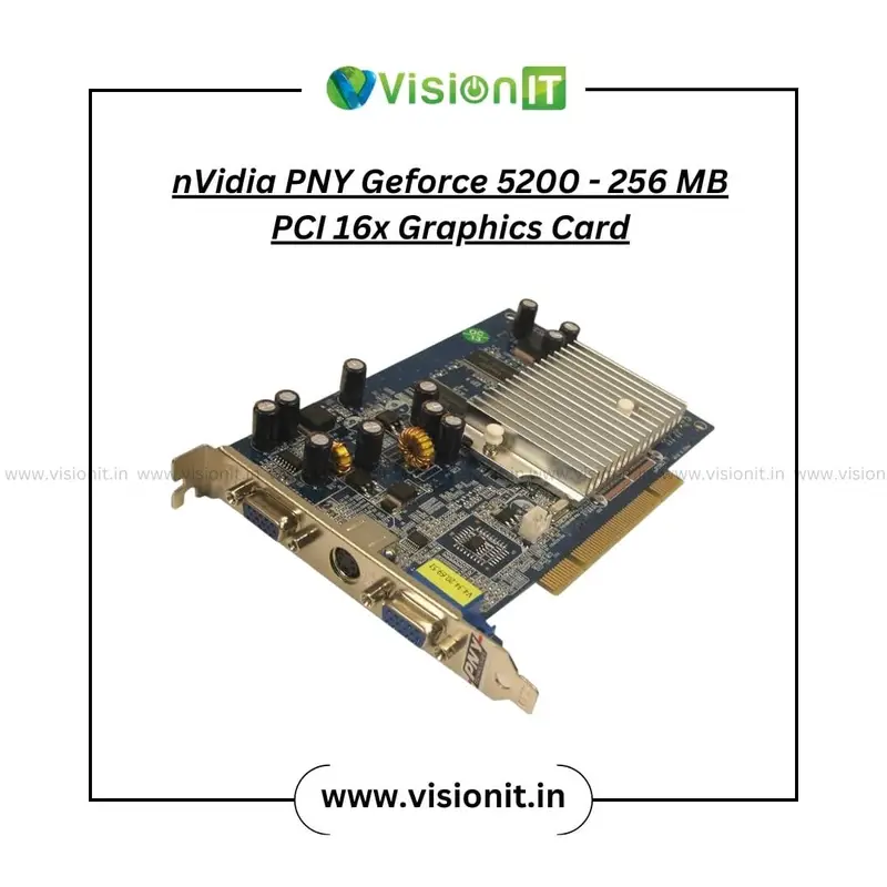 nVidia PNY Geforce 5200-256MB PCI 16x Graphic Card