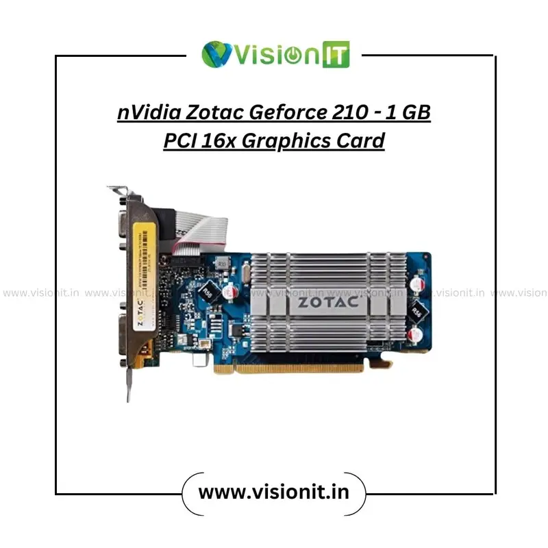 nVidia Zotac Geforce 210-1GB PCI 16x Graphic Card - Image 2