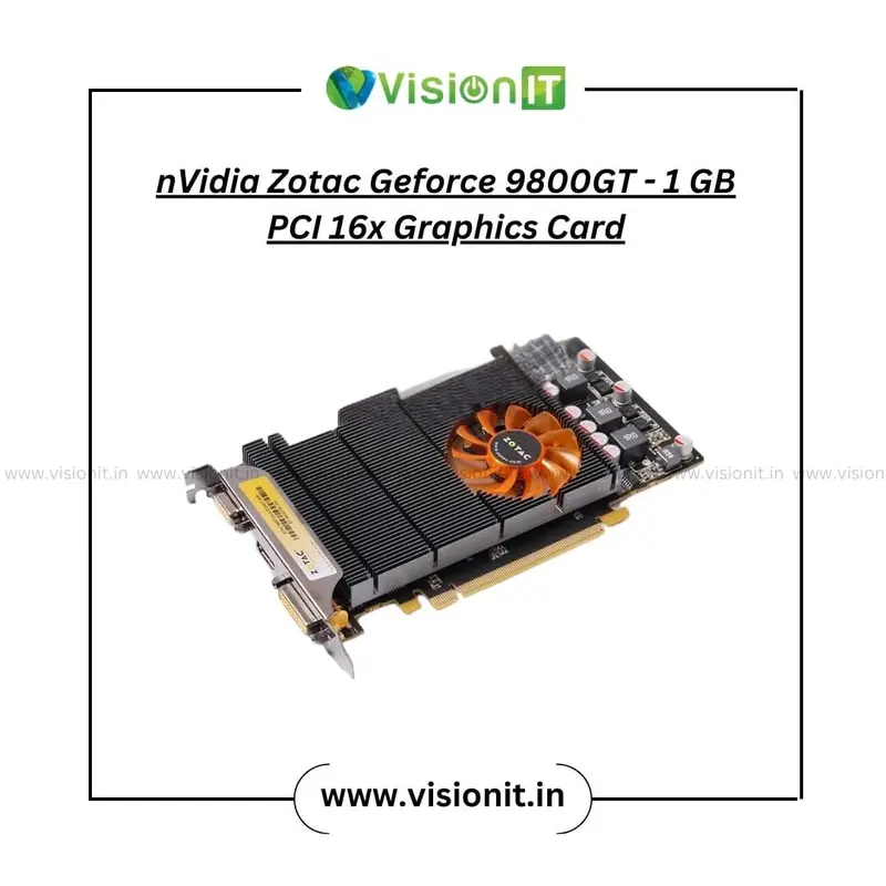 nVidia Zotac Geforce 9800GT-1GB PCI 16x Graphic Card - Image 2