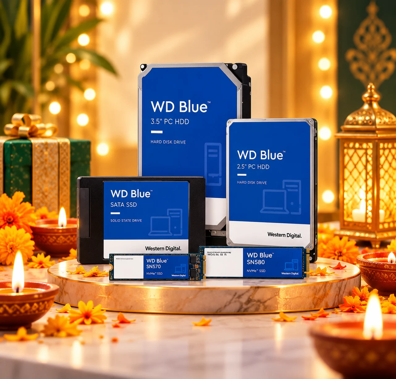 SSD and HDD